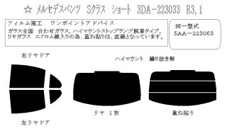 メルセデス・ベンツ - 車種カットフィルム.com (Page 1)